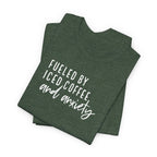 Fueled by Iced Coffee and Anxiety T-Shirt