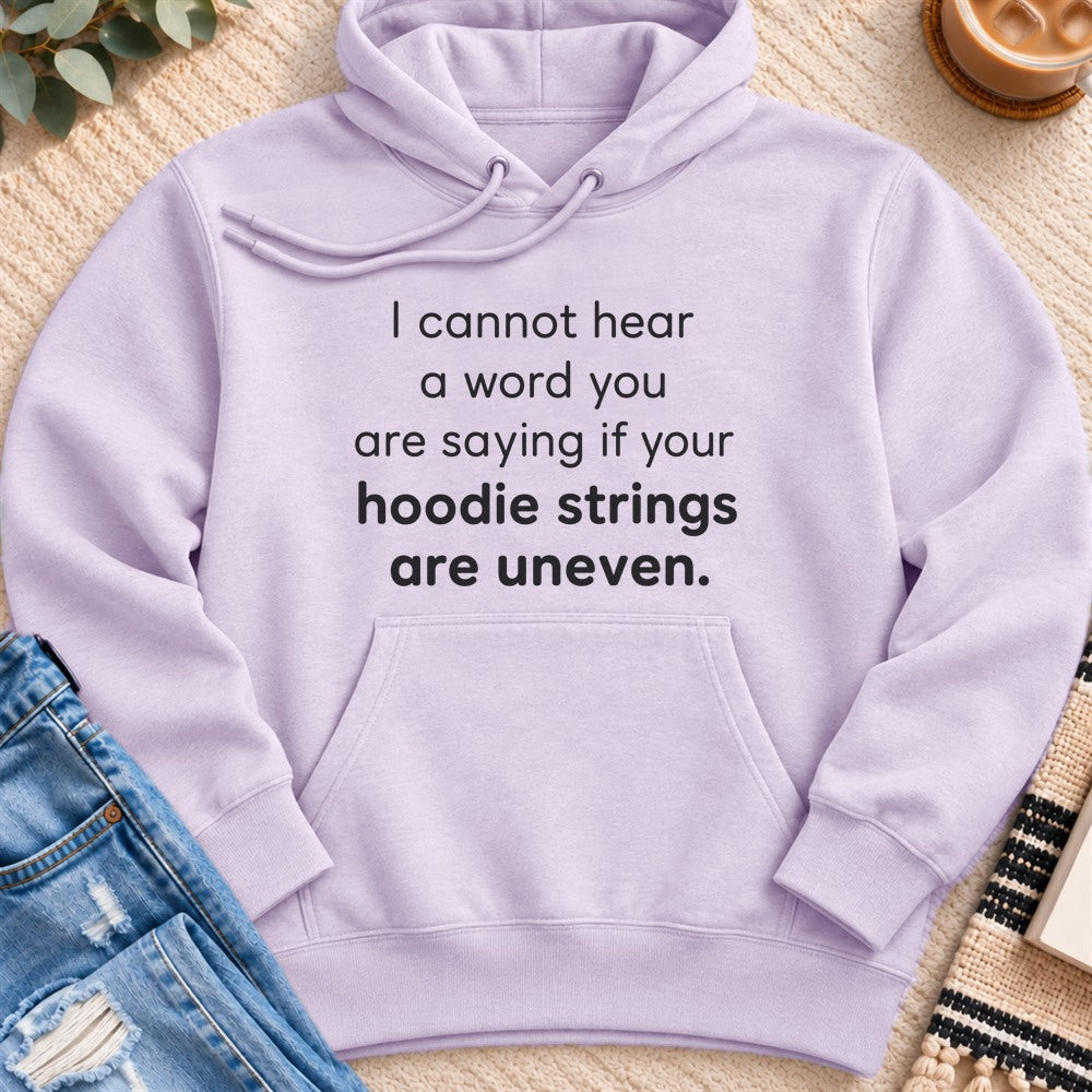 I Cannot Hear a Word You are Saying Premium Hoodie in Lilac - Quiet Chaos Co unisex mental health hoodie