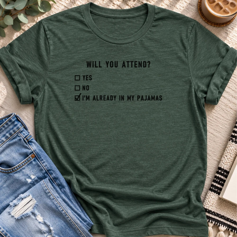 Don't Let the Bad Hair Days Win T-shirt in Heather Forest - Quiet Chaos Co unisex mental health tee