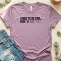 I Used to Be Cool T-Shirt – Heather Prism Lilac Bella Canvas Unisex Tee | Quiet Chaos Co