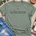Rx, One Slow Morning T-shirt in Sage - Quiet Chaos Co unisex mental health tee